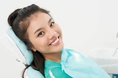 woman getting dental care at Central Virginia Family Dentistry