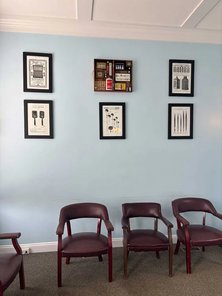 waiting room at Central Virginia Family Dentistry in Amherst, VA